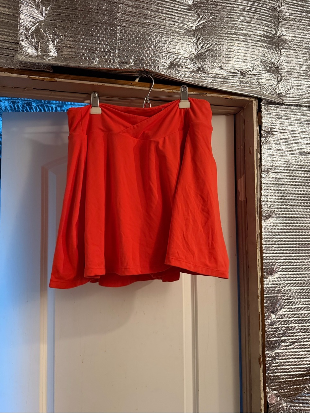 Bright Red Circle Skirt – Classic Skater Silhouette